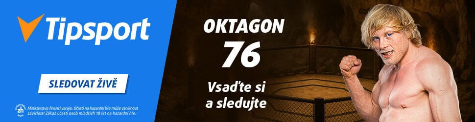 Oktagon 76 zdarma přes live stream od Tipsportu