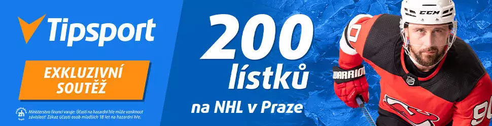  Soutěžte o 200 lístků na NHL v Praze s Tisportem 