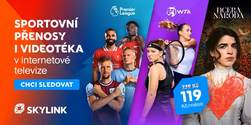 Sportovní přenosy a videotéka na Skylink