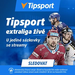 Tipsport Extraliga zdarma živě na TV Tipsport