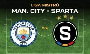 Manchester City - Sparta Praha Liga Mistru