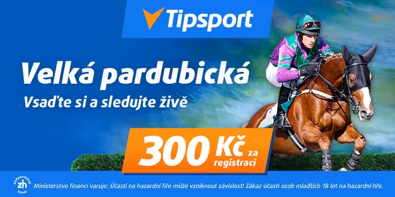 Velká Pardubická živě live na TV Tipsport