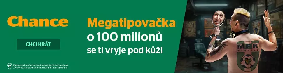 Chance megatipovačka o 100 milionu