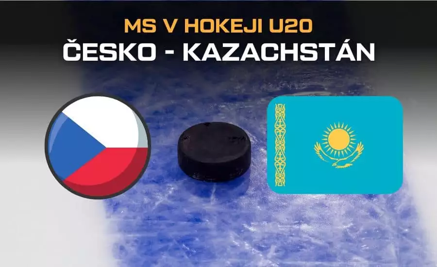 Česko - Kazachstán MS v hokeji juniorů