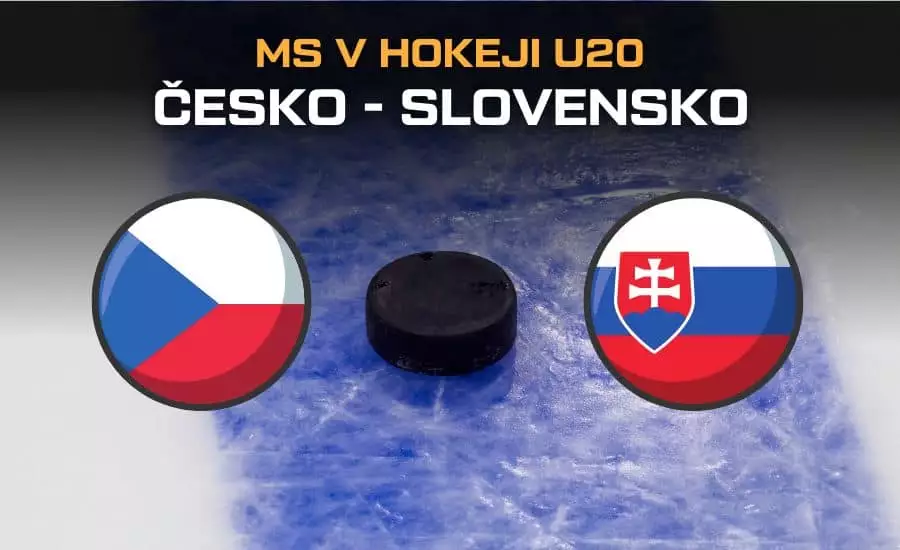 Česko - Slovensko MS v hokeji juniorů