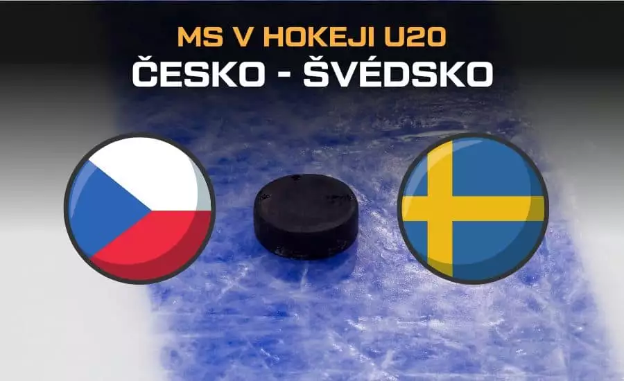 Česko - Švédsko MS v hokeji juniorů