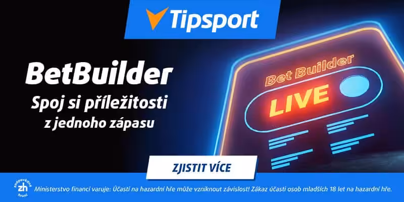 Tipsport BetBuilder live sázky