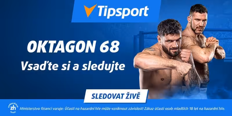 Oktagon 68 live na TV Tipsport