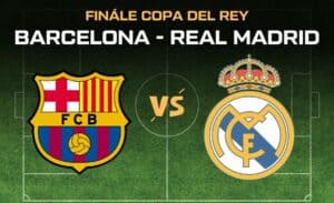 Barcelona - Real Madrid finále Copa del Rey