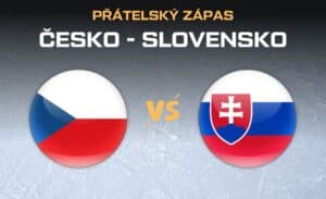 Česko - Slovensko přátelský zápas v hokeji