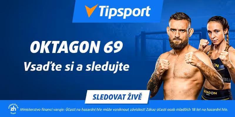 Oktagon 69 živě na TV Tipsport