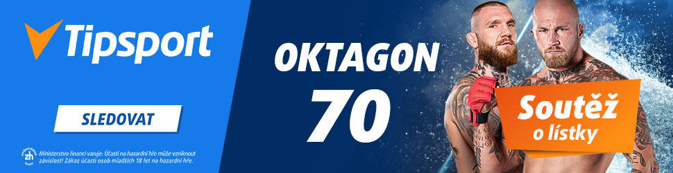 Oktagon 70 live na TV Tipsport