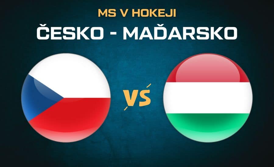 Česko - Maďarsko MS v hokeji 2025