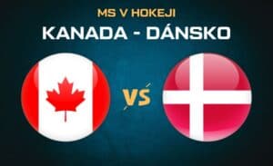 Kanada - Dánsko čtvrtfinále MS v hokeji 2025