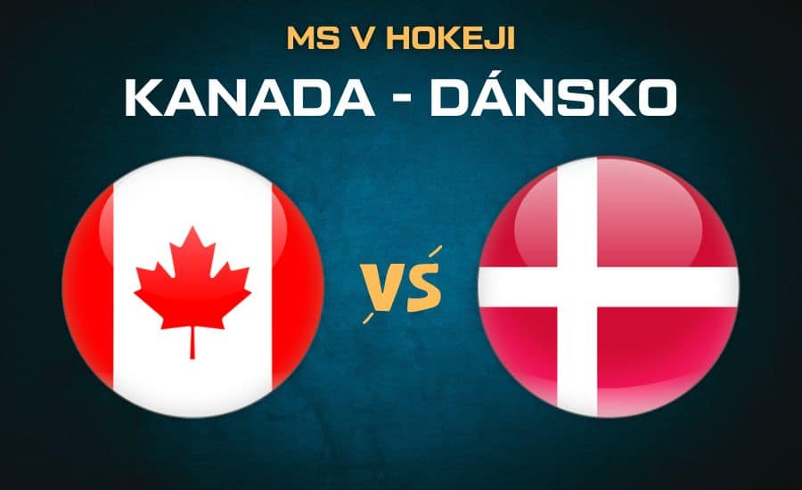 Kanada - Dánsko čtvrtfinále MS v hokeji 2025