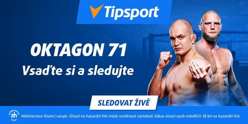 Oktagon 71 Mnichov |17.5.| – livestream zdarma, program, karta, výsledky 3 Oktagon 71 živě na Tipsport TV