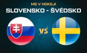Slovensko - Švédsko MS v hokeji 2025