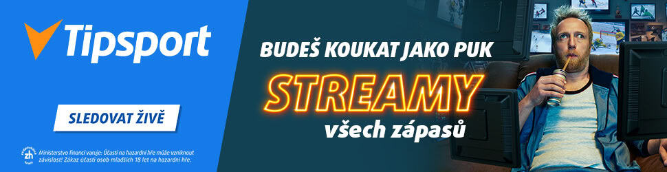 Stream vsech zapasu MS v hokeji na TV Tipsport