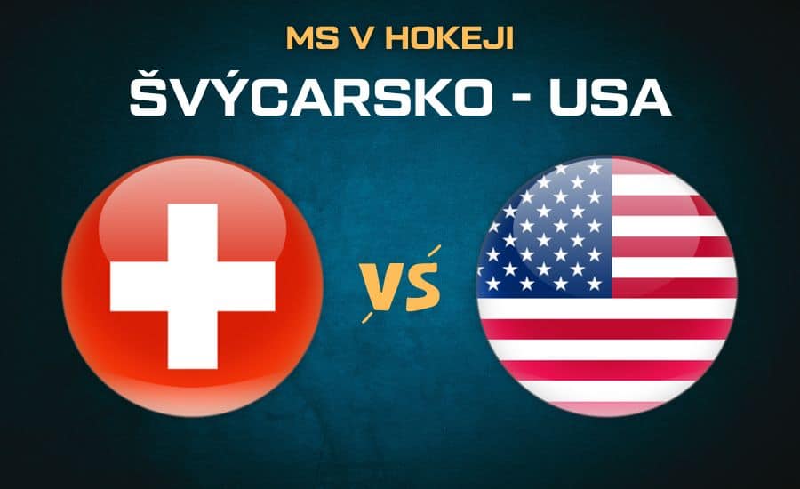 Švýcarsko - USA finále MS v hokeji 2025