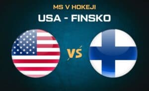 USA - Finsko čtvrtfinále MS v hokeji 2025