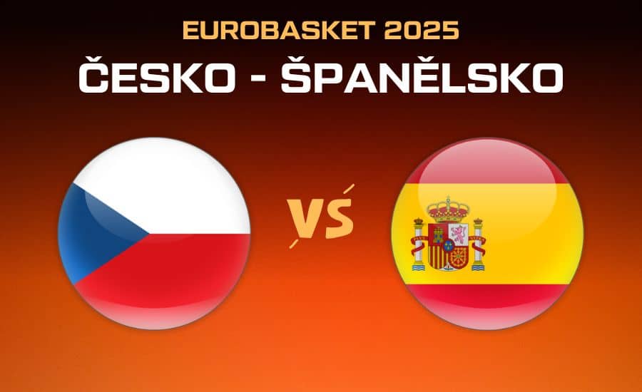 Česko - Španělsko Eurobasket 2025