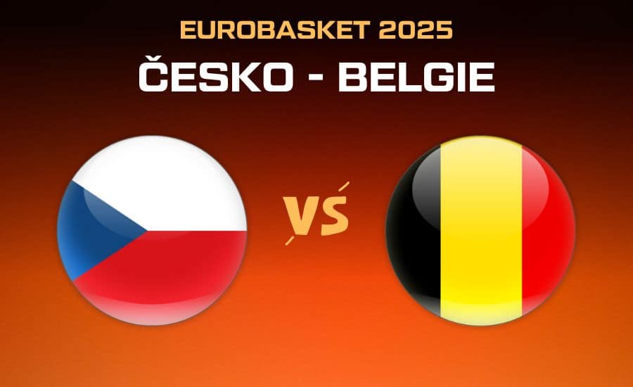 Česko - Belgie ME v basketbalu 2025