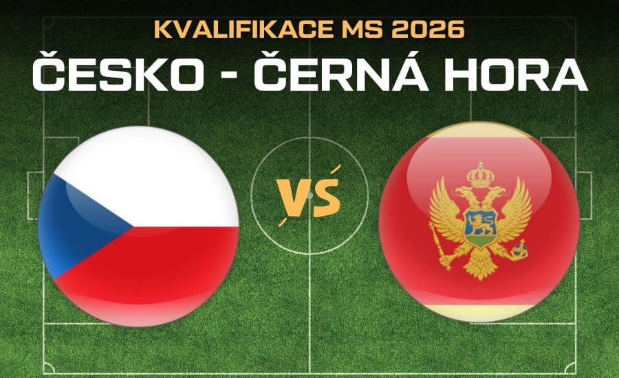 Česko - Černá hora fotbal kvalifikace MS 2026