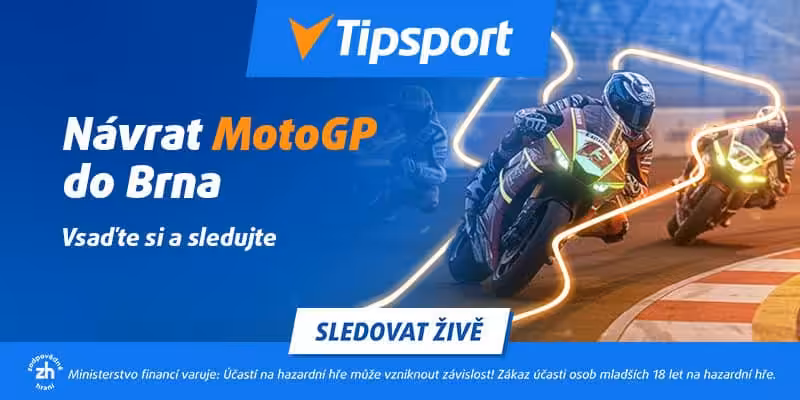 MotoGP Brno živě na TV Tipsport