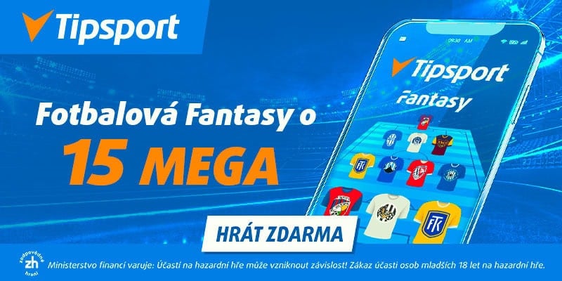 Největší fantasy s Tipsportem o 15 mega