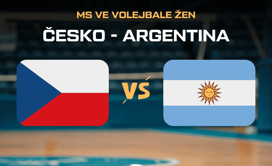 Česko - Argentina na MS ve volejbale žen