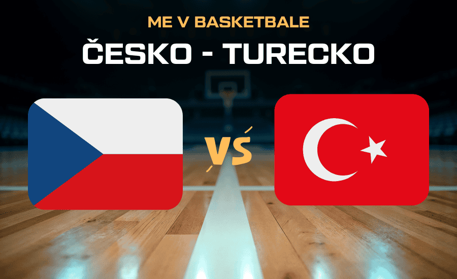 Česko - Turecko ME v basketbale