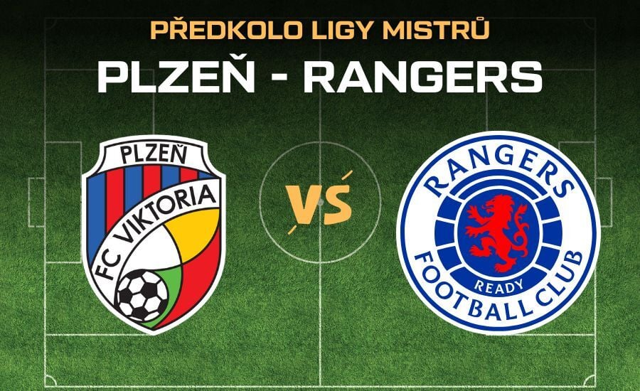 Plzeň - Rangers live stream zdarma v 3. předkole Ligy mistrů