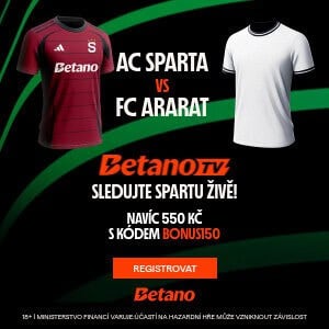 Sparta - Ararat live stream zdarma od Betano TV