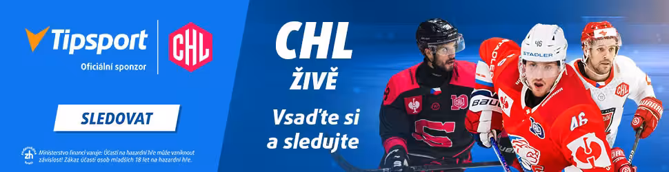 Hokejová Liga mistrů live stream zdarma na TV Tipsport