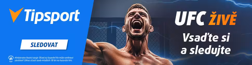 Live stream UFC zdarma na TV Tipsport