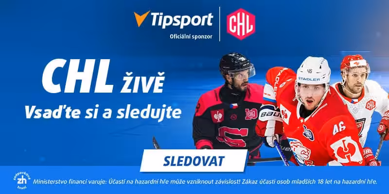 Sledujte hokejovou Ligu mistrů zdarma na TV Tipsport