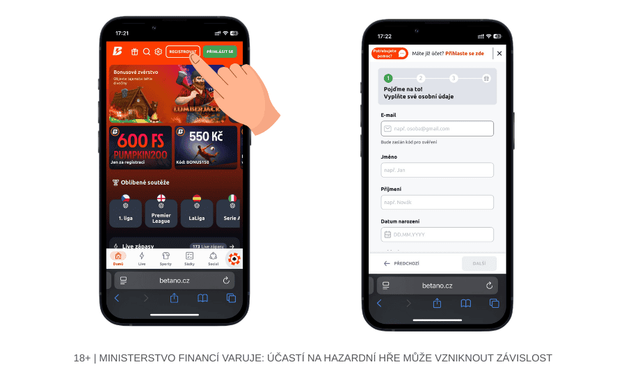 Betano promo kód 2025 – získejte bonus díky promokódu FREEBONUS! 4 Betano Promokód návod