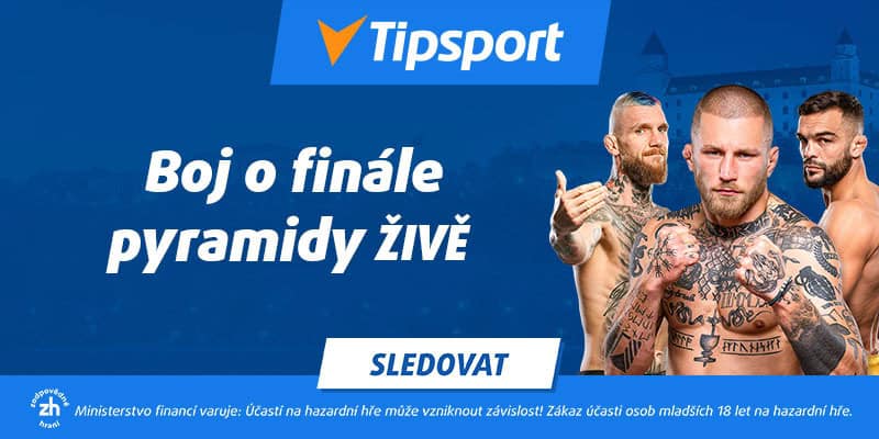 Oktagon 77 a bojo finále pyramidy live na TV Tipsport