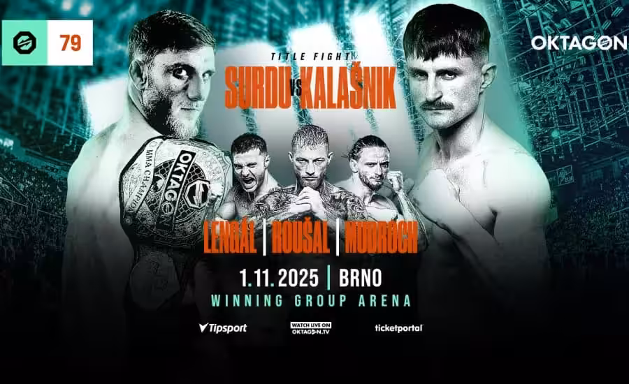 Oktagon 79 Brno |1.11.| – výsledky, karta, program 1 Otagon 79 Brno
