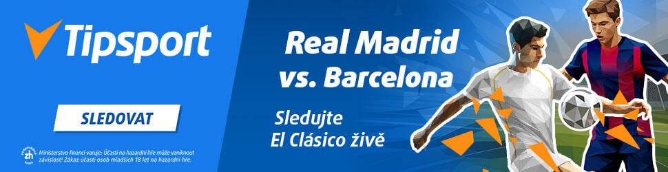 Real vs. Barcelona zdarma live na TV Tipsport