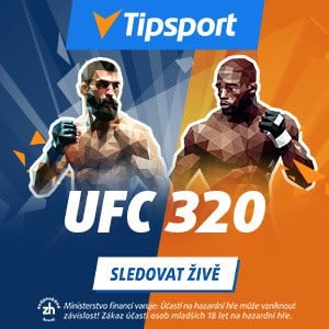 Sledujte UFC 320 zdarma na TV Tipsport