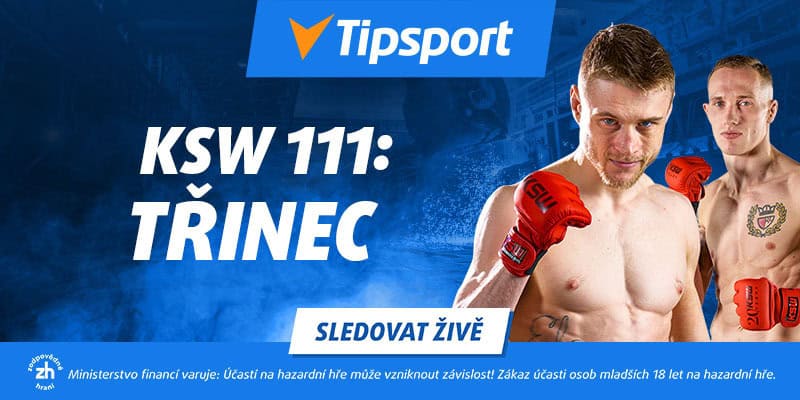 Sledujte zdarma KSW 111 Třinec na TV Tipsport