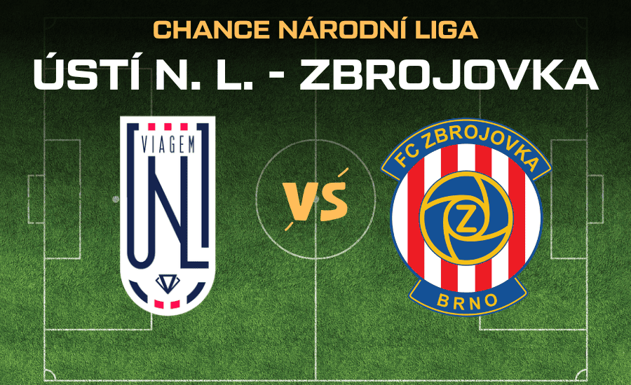 Ústí nad Labem - Zbrojovka Brno Chance Národní Liga
