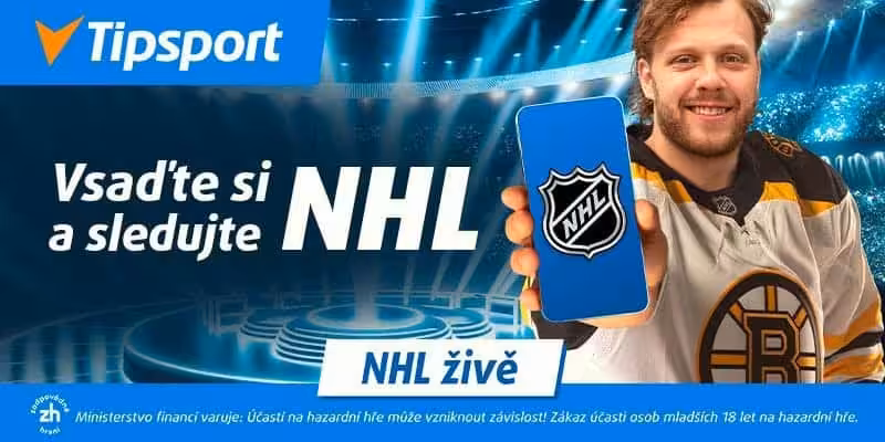 NHL draft 2026 – termín, místo, největší české naděje 4 Vsaďte si a sledujte NHL live stream zdarma