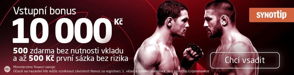 Vstupní bonus 1 000 Kč od Synotu zdarma