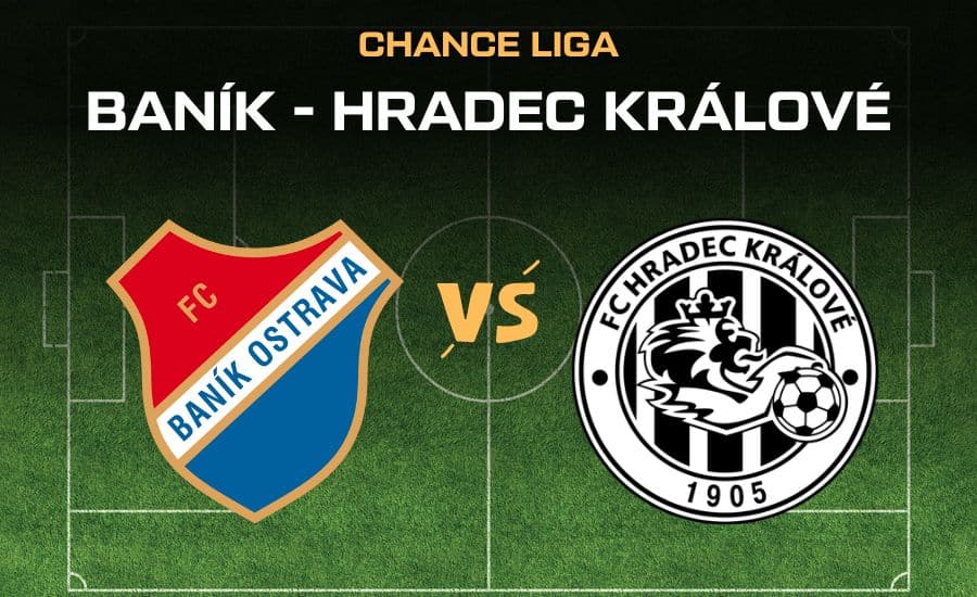 Baník - Hradec Králové živě |19.10.| livestream zdarma, online, živě v TV, sestavy a kurzy 1 Baník - Hradec Králové