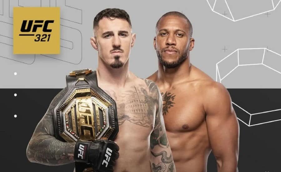 UFC 321 výsledky, karta, Aspinall vs. Gane, kurzy, live stream zdarma 1 UFC 321
