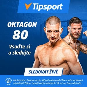 Sledujte Oktagon 80 live přes TV Tipsport