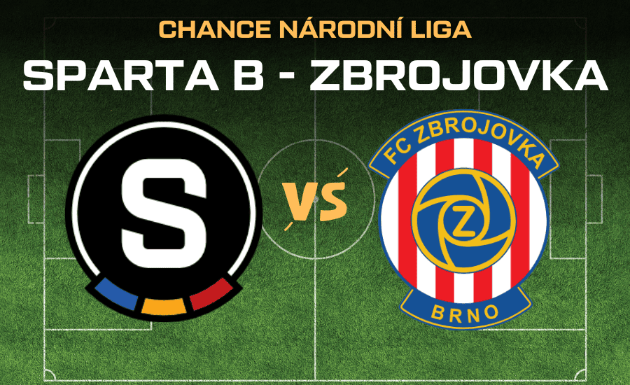 Sparta B - Zbrojovka Brno v Chance Národní Liga