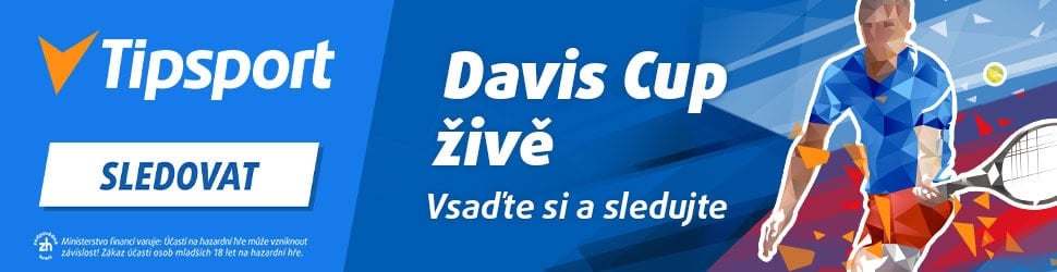 Tenis Davis Cup živě na TV Tipsport